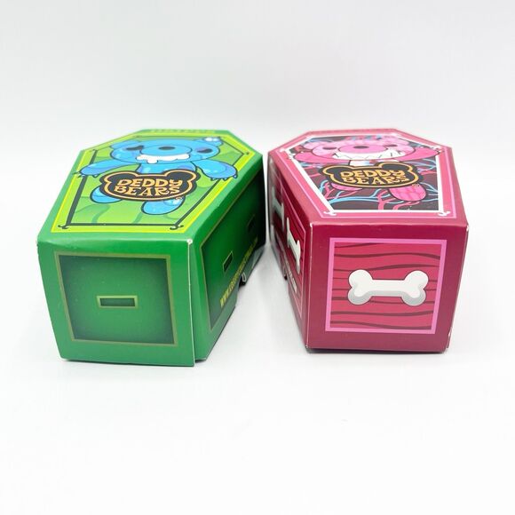 DEDDY BEARS Mini Scary Bear Series 3 Coffin Gutsy & Dripps 5" Plush Lot of 2 - Picture 8 of 9